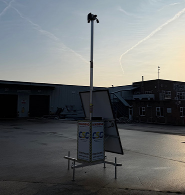 Rapid Deployment CCTV Towers